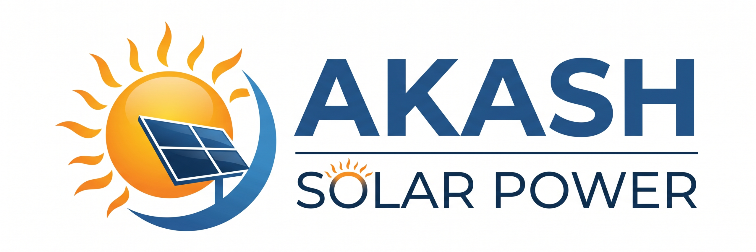Akash Solar Power Logo