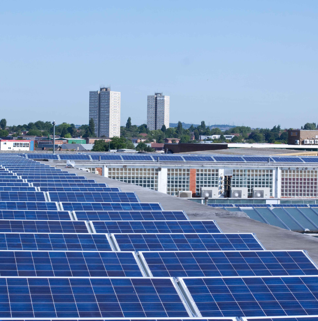 Hybrid solar system components for commercial use