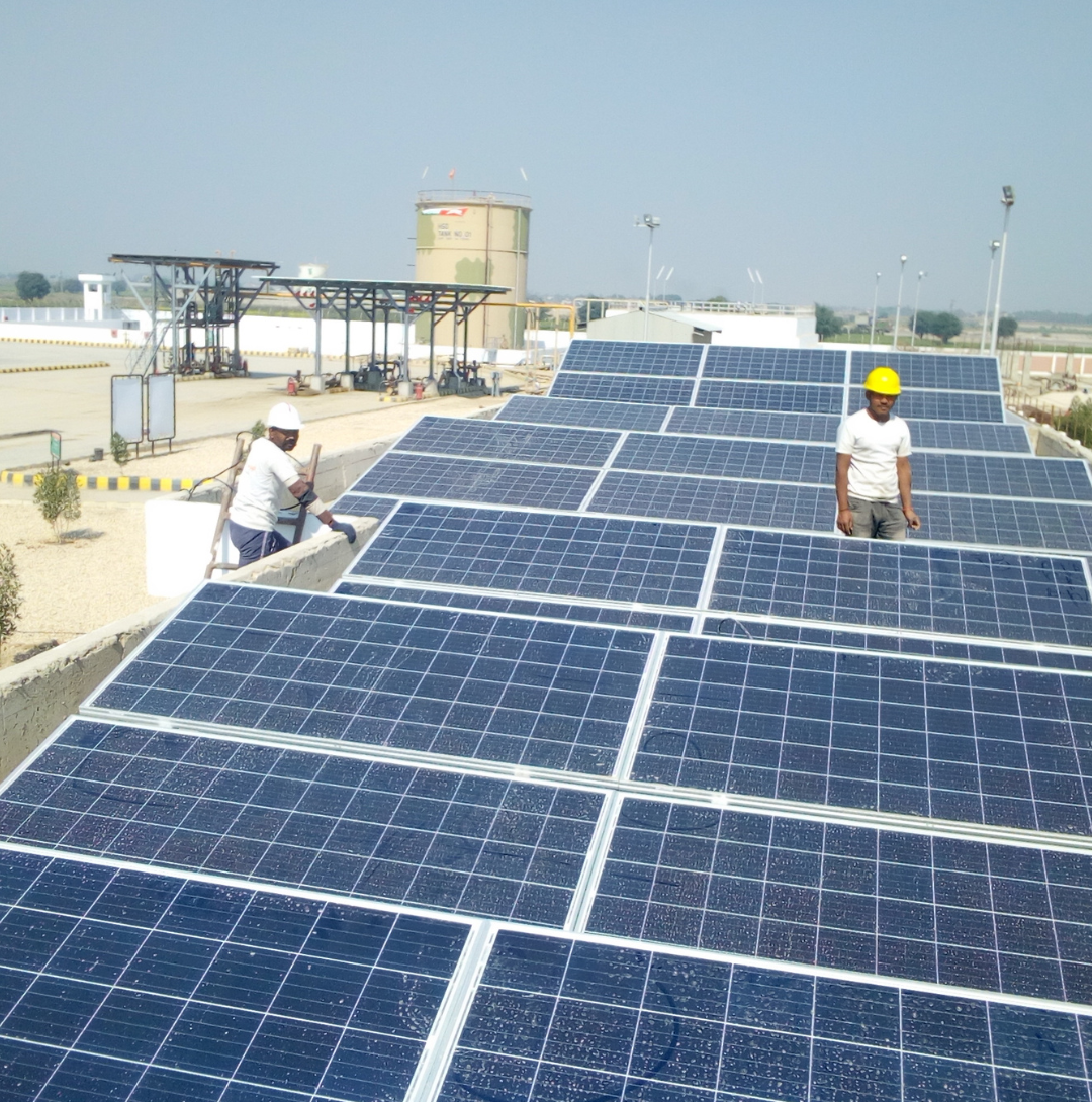 Akash Solar Power commercial hybrid solar solution