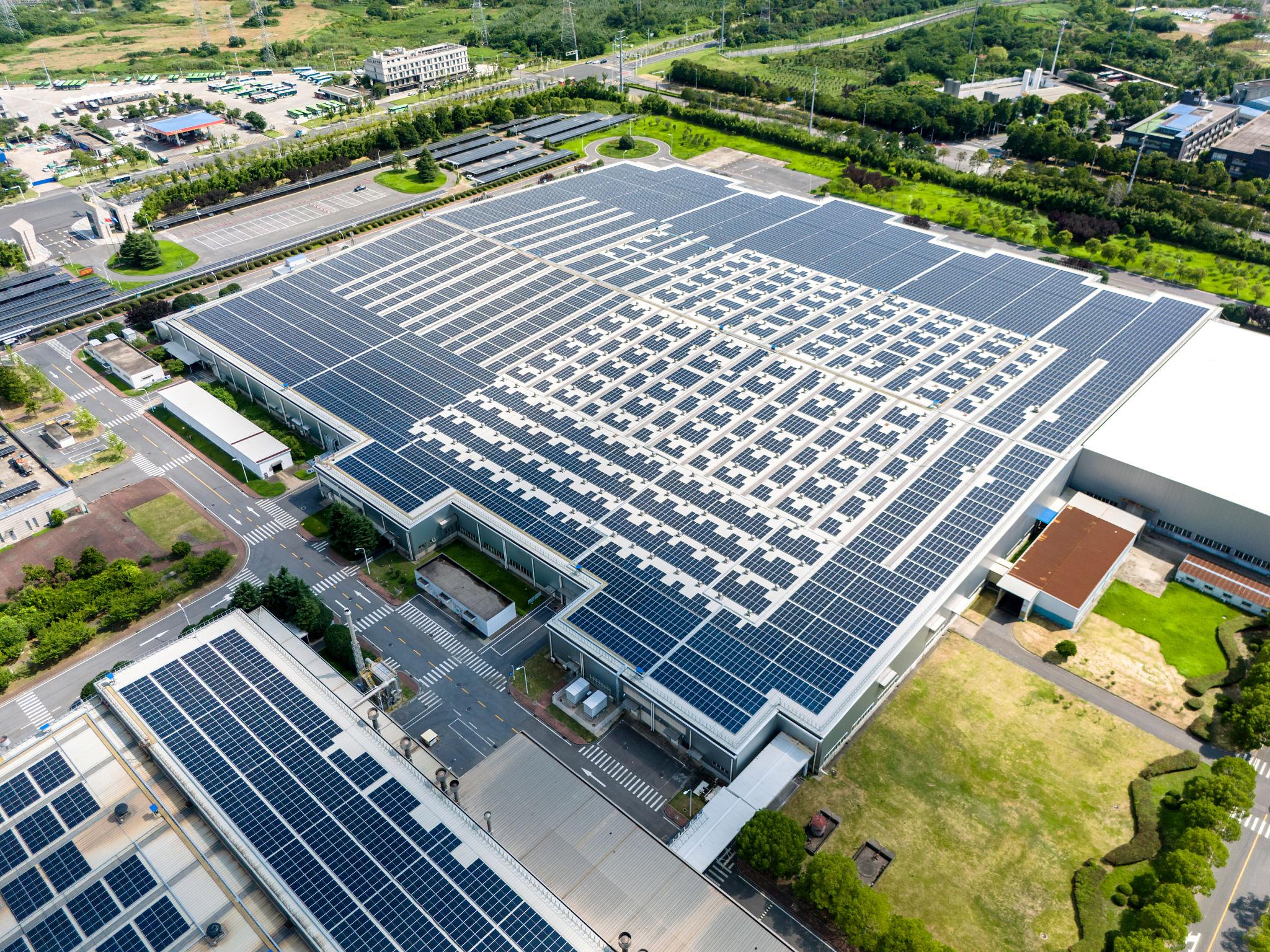 Akash Solar Power project installation